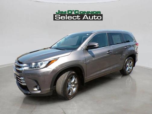 GREY 2017 Toyota Highlander Limited