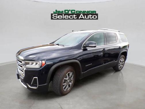 Midnight Blue Metallic 2021 GMC Acadia FWD SLE