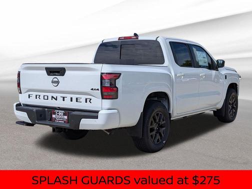 Glacier White 2026 Nissan Frontier SV