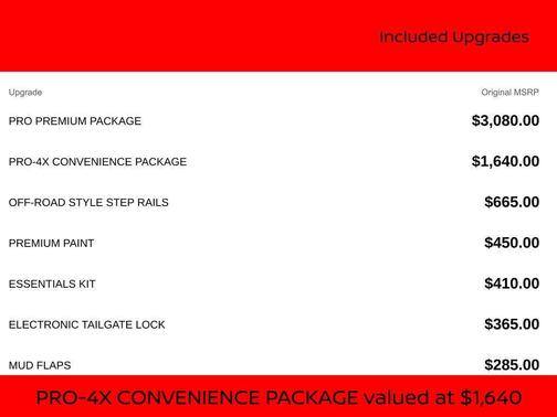 2026 Nissan Frontier PRO-4X
