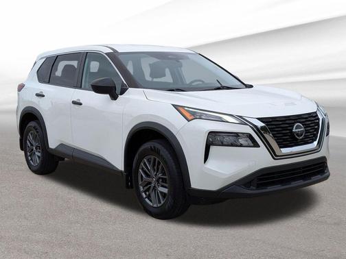 Glacier White 2021 Nissan Rogue S
