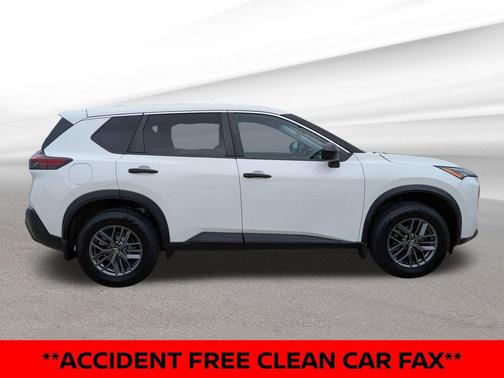 Glacier White 2021 Nissan Rogue S