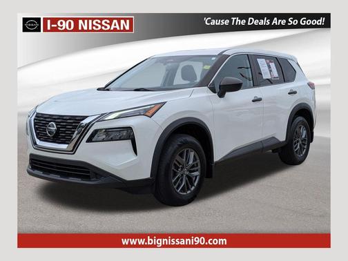 Glacier White 2021 Nissan Rogue S