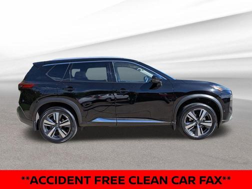 Super Black 2023 Nissan Rogue Platinum
