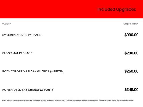 2026 Nissan Sentra SV
