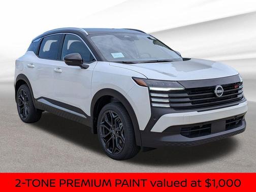 White 2026 Nissan Kicks SR