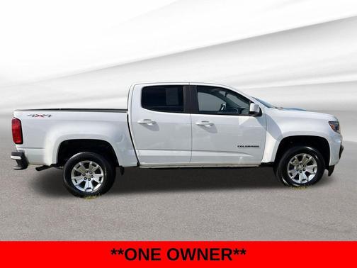 Summit White 2021 Chevrolet Colorado LT