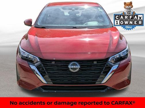 Scarlet Ember Tintcoat 2024 Nissan Sentra SV
