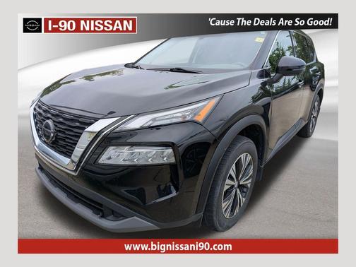 Super Black 2021 Nissan Rogue SV