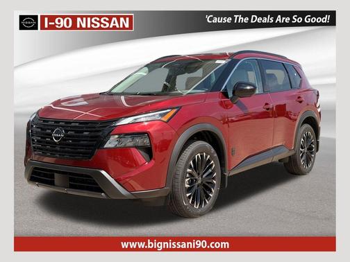 Scarlet 2026 Nissan Rogue Dark Armor
