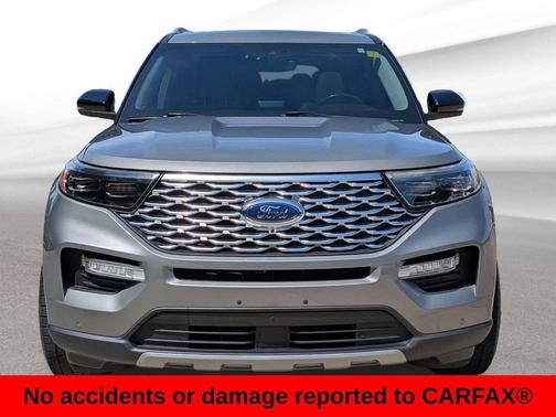 Silver Spruce Metallic 2020 Ford Explorer Platinum