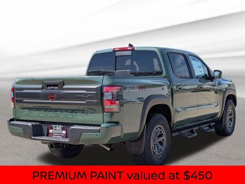 Tactical Green Metallic 2026 Nissan Frontier PRO-4X