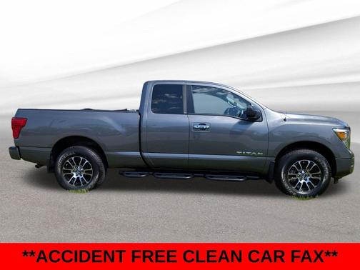 Gun Metallic 2021 Nissan Titan SV