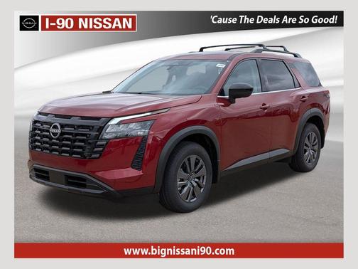 Scarlet 2026 Nissan Pathfinder SV