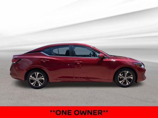 Scarlet Ember Tintcoat 2023 Nissan Sentra SV