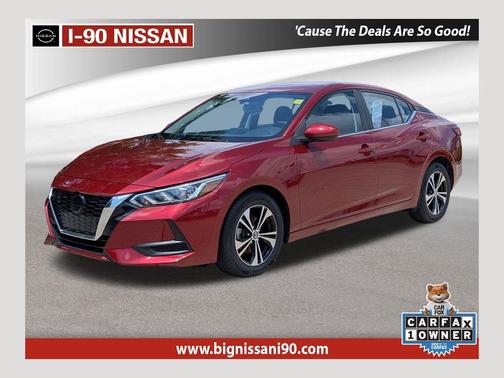 Scarlet Ember Tintcoat 2023 Nissan Sentra SV