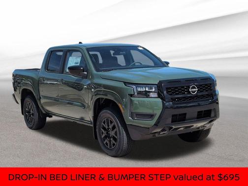 Tactical Green Metallic 2026 Nissan Frontier SV