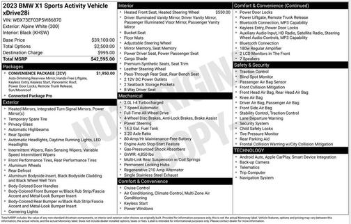 2023 BMW X1 xDrive28i