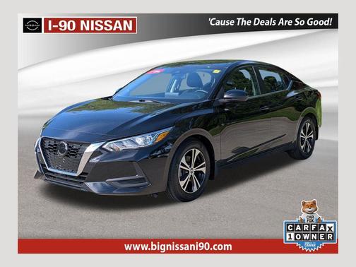 Super Black 2023 Nissan Sentra SV