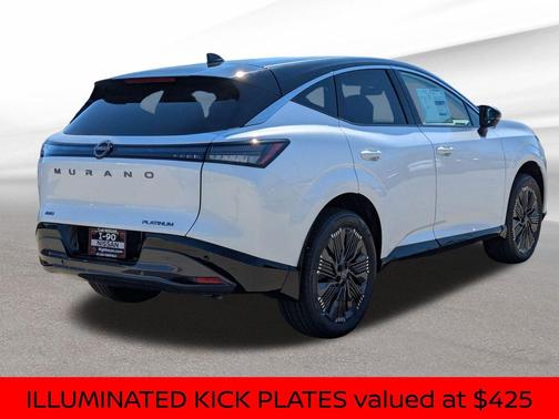White / Black 2026 Nissan Murano Platinum