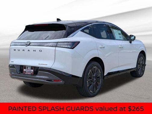 White / Black 2026 Nissan Murano Platinum