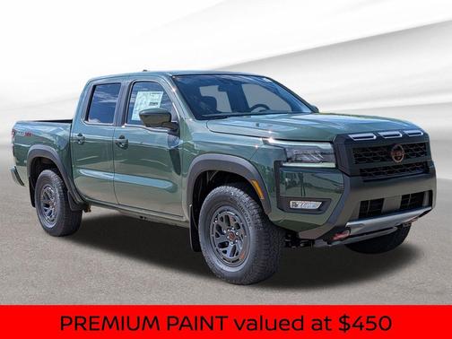 Tactical Green Metallic 2026 Nissan Frontier PRO-4X