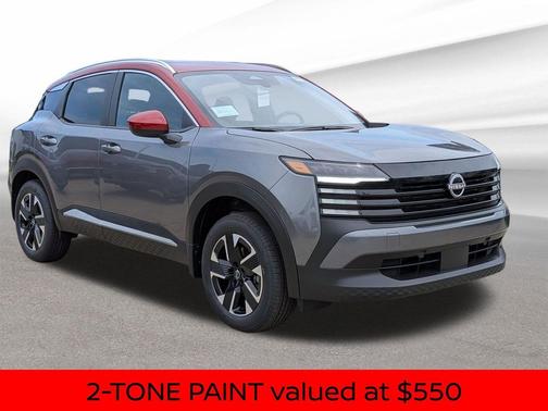 Gun Metallic 2026 Nissan Kicks SV