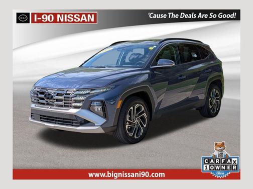 Atlantis Blue 2025 Hyundai TUCSON Limited