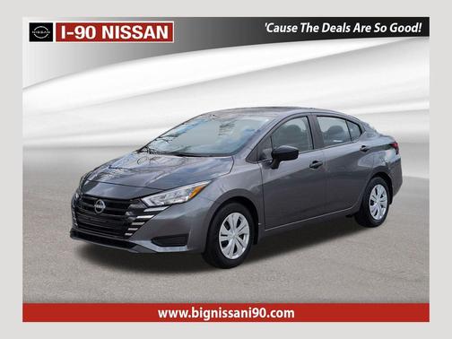Gun Metallic 2025 Nissan Versa 1.6 S