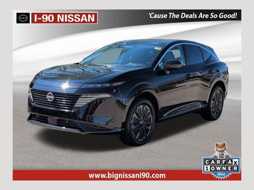 Super Black 2025 Nissan Murano Platinum