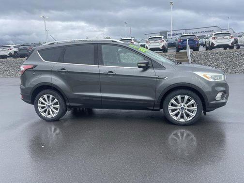 Magnetic Metallic 2017 Ford Escape Titanium