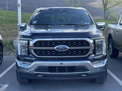 Antimatter Blue Metallic 2022 Ford F-150 King Ranch