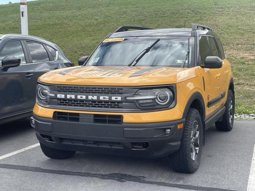 Cyber Orange Metallic Tricoat 2021 Ford Bronco Sport Badlands