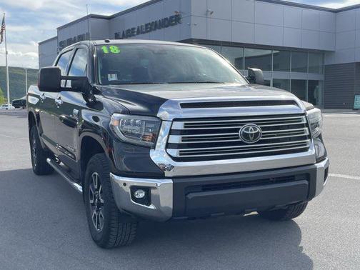 Midnight Black Metallic 2018 Toyota Tundra Limited
