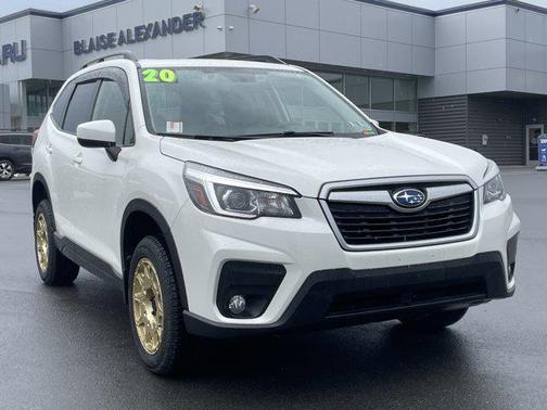 Crystal White Pearl 2020 Subaru Forester Premium