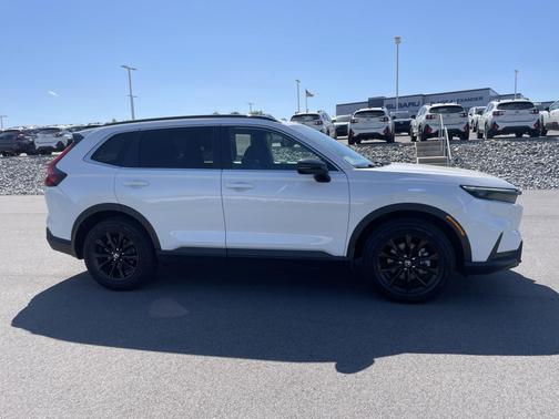 Platinum White Pearl 2024 Honda CR-V Hybrid Sport AWD