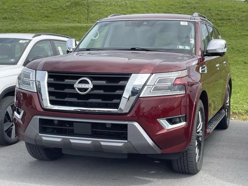 Coulis Red Pearl 2024 Nissan Armada Platinum 4WD