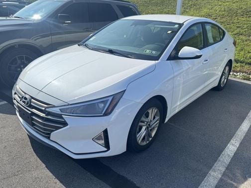 Quartz White Pearl 2020 Hyundai ELANTRA SEL