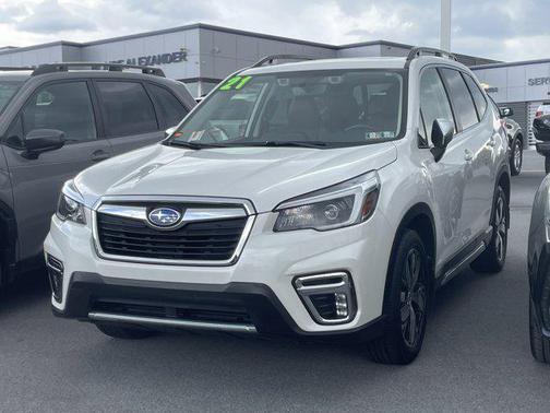 Crystal White Pearl 2021 Subaru Forester Touring