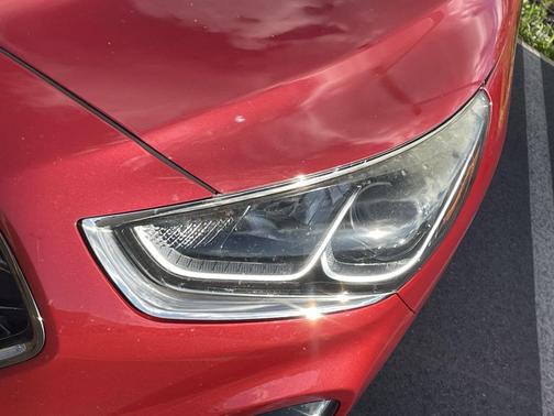 Scarlet Red 2018 Hyundai SONATA Sport