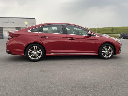 Scarlet Red 2018 Hyundai SONATA Sport
