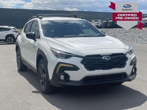 Crystal White Pearl 2025 Subaru Crosstrek Sport