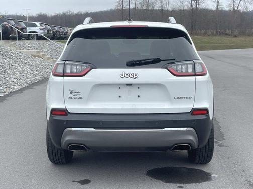 Bright White Clearcoat 2021 Jeep Cherokee Limited