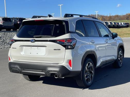 Crystal White Pearl 2025 Subaru Forester Hybrid Limited