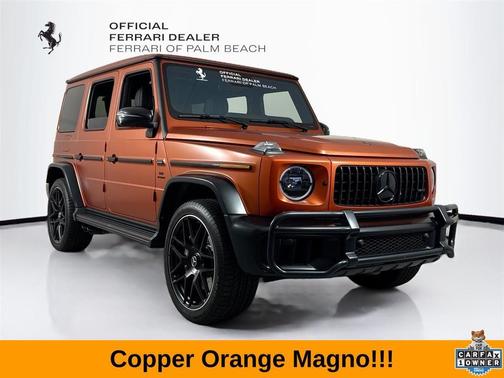 Copper Orange Magno 2025 Mercedes-Benz AMG G 63 G 63 AMG