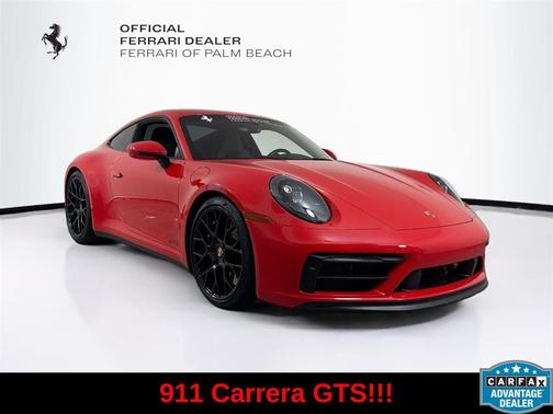 Guards Red 2022 Porsche 911 Carrera GTS