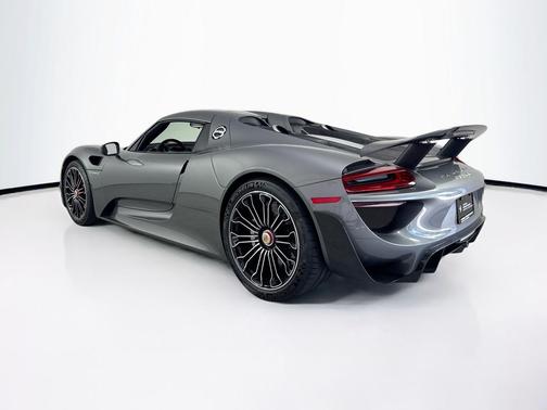 Meteor Gray Metallic 2015 Porsche 918 Spyder Base w/Weissach Package