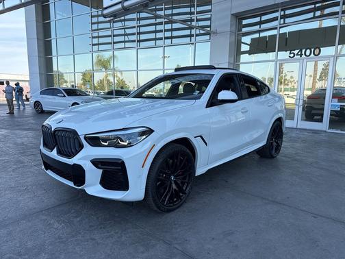 Alpine White 2023 BMW X6 xDrive40i