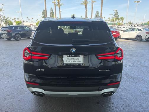 Jet Black 2023 BMW X3 sDrive30i