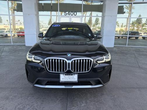 Jet Black 2023 BMW X3 sDrive30i